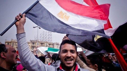 Egypt uprising, Tahrir Square, Egypt 2011 CC BY-NC-SA Maggie Obama (alt)
