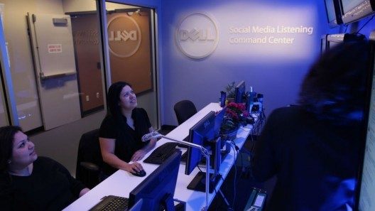 Dell social media listening command center