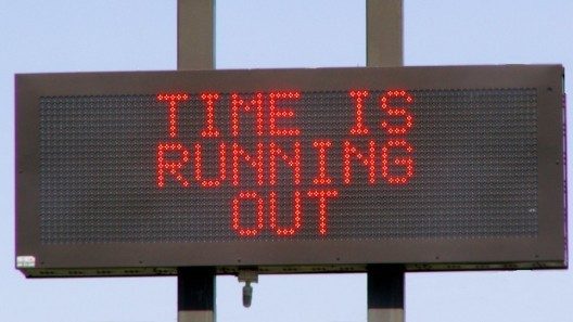 timeisrunning out