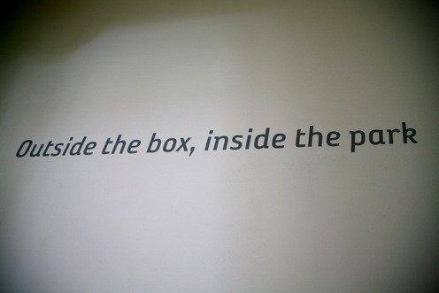 Outside the box, inside the park