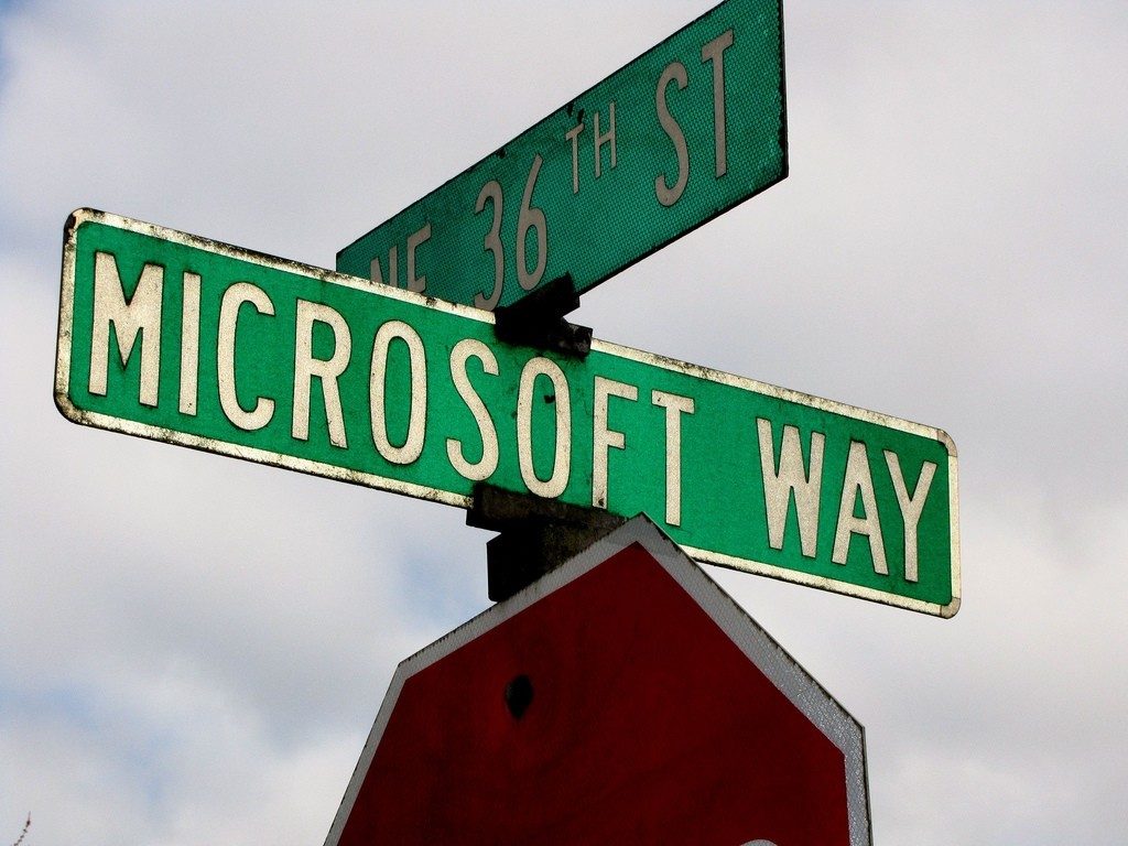 One Microsoft Way CC BY TechFlash Todd [flickr]